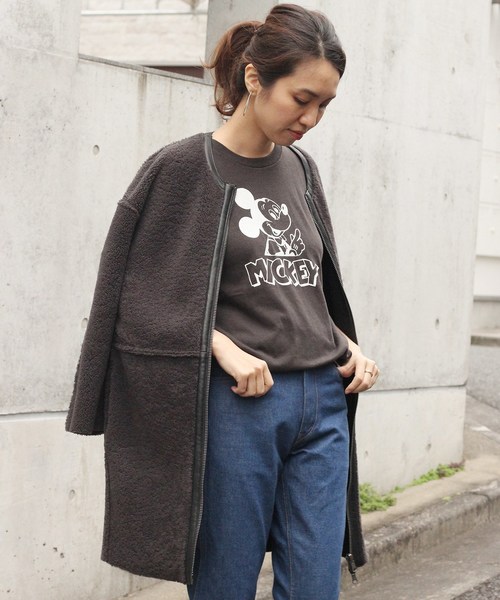 31 割引free 希望者のみラッピング無料 Mpd ノーカラームートンコート ムートンコート ジャケット アウターfree Baltic Jewelry Com