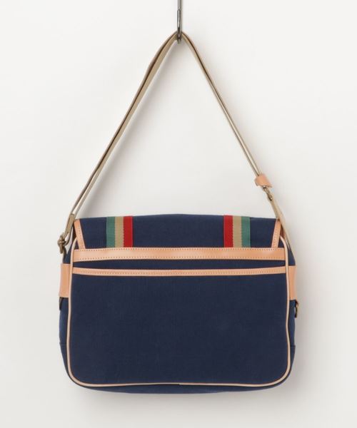 【grips】 TCショルダーバッグ トリコロール ホワイト M grips（グリップス）の「【grips】TC SHOULDER BAG/M/G1427