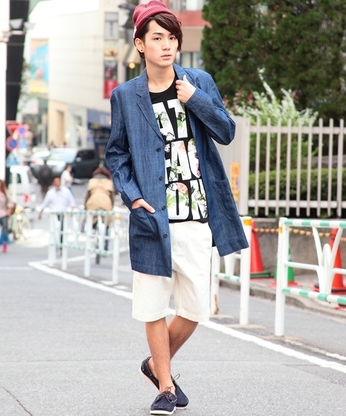 WEGO（ウィゴー）の「WEGO/ショップコート（ステンカラーコート・メンズ・ダークインディゴブルー/ライトインディゴブルー/その他1・MEDIUM/LARGE）」の14枚目の写真