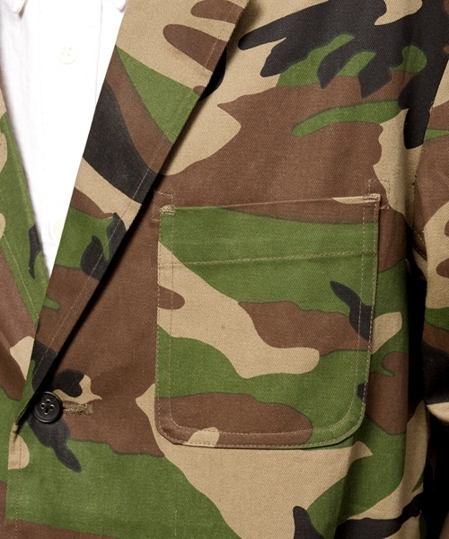 WEGO（ウィゴー）の「WEGO/ショップコート（ステンカラーコート・メンズ・ダークインディゴブルー/ライトインディゴブルー/その他1・MEDIUM/LARGE）」の10枚目の写真