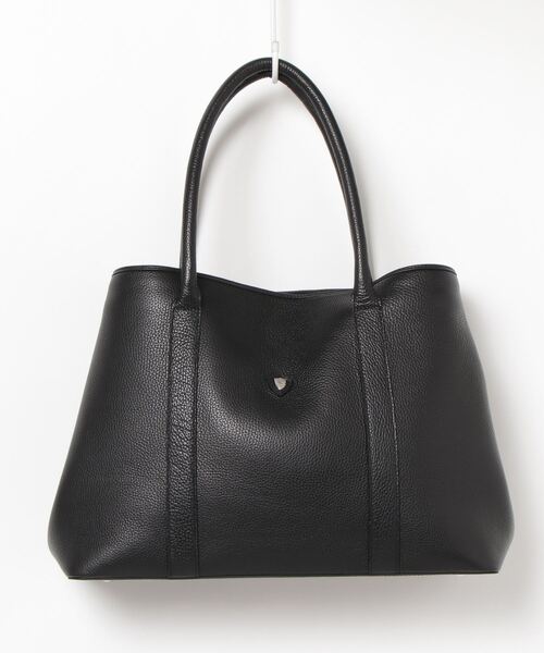 CHAMBORD SELLIER(シャンポールセリエ)の「CHAMBORD SELLIER / CINON レザートートバッグ(トートバッグ・メンズ・ネイビー/ブラック・ONE SIZE)」の1枚目の写真