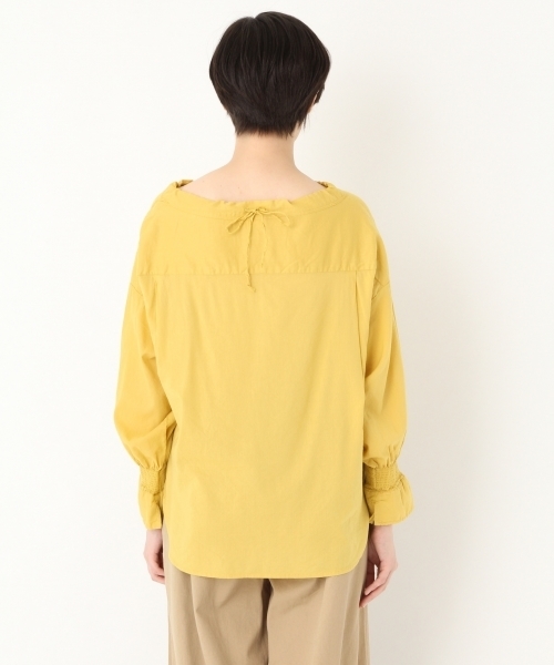 niko and...（ニコアンド）の「ボートネックブラウス（シャツ/ブラウス・レディース・ライトブルー/グリーン/イエロー・MEDIUM/LARGE）」の12枚目の写真