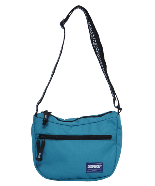 X-girl（エックスガール）の「BREEZE SHOULDER BAG（ショルダーバッグ・レディース・ブラック/イエロー/ブルー/ネイビー・ONE SIZE）」の3枚目の写真