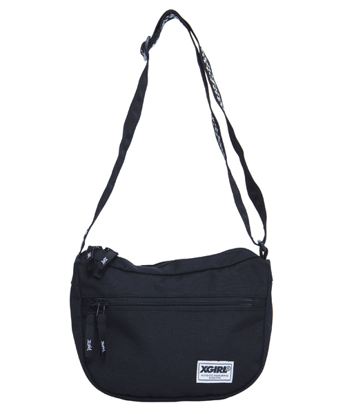 X-girl（エックスガール）の「BREEZE SHOULDER BAG（ショルダーバッグ・レディース・ブラック/イエロー/ブルー/ネイビー・ONE SIZE）」の2枚目の写真