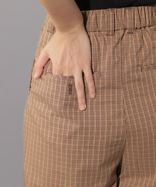 PAGEBOY(ページボーイ)の「サキゾメチェックワイドパンツ(その他パンツ・レディース・ブラウン/グレー・SMALL/MEDIUM)」の14枚目の写真