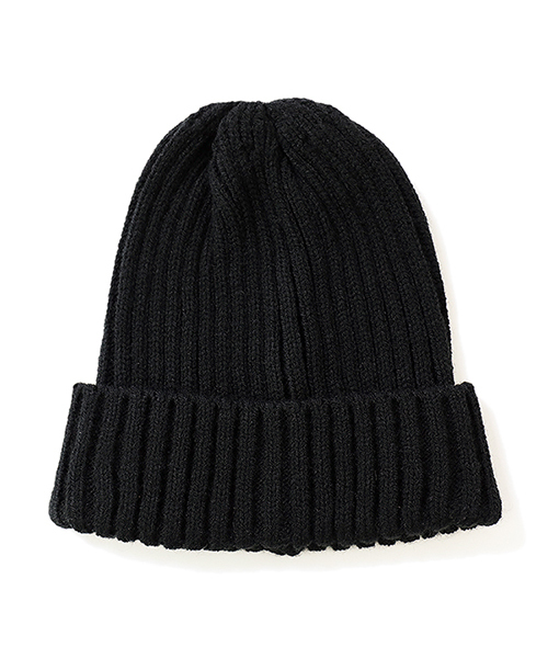 devirock（デビロック）の「無地ベーシックニット帽 ニットキャップ（ニットキャップ/ビーニー・キッズ・ベージュ/杢グレー/ワイン/ブラック/ネイビー/イエロー系その他・ONE SIZE）」の8枚目の写真