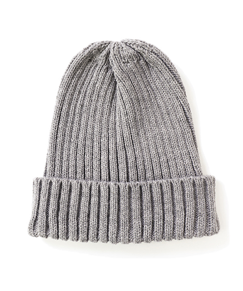 devirock（デビロック）の「無地ベーシックニット帽 ニットキャップ（ニットキャップ/ビーニー・キッズ・ベージュ/杢グレー/ワイン/ブラック/ネイビー/イエロー系その他・ONE SIZE）」の9枚目の写真