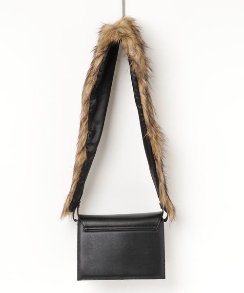 Laugoa（ラウゴア）の「【LAUGOA/ラウゴア】Mine 2wayショルダーバッグ（ショルダーバッグ・レディース・ブラック/ベージュ/グレー/その他1・ONESIZE）」の7枚目の写真