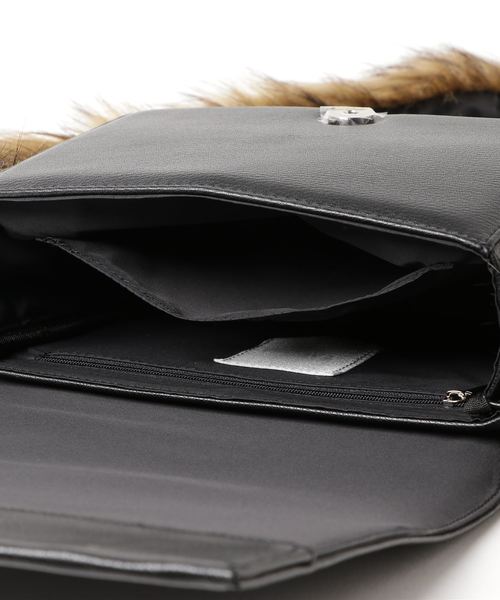 Laugoa（ラウゴア）の「【LAUGOA/ラウゴア】Mine 2wayショルダーバッグ（ショルダーバッグ・レディース・ブラック/ベージュ/グレー/その他1・ONESIZE）」の5枚目の写真