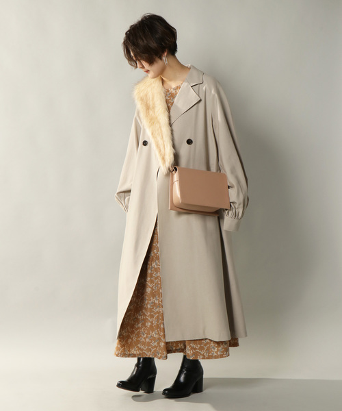 Laugoa（ラウゴア）の「【LAUGOA/ラウゴア】Mine 2wayショルダーバッグ（ショルダーバッグ・レディース・ブラック/ベージュ/グレー/その他1・ONESIZE）」の16枚目の写真