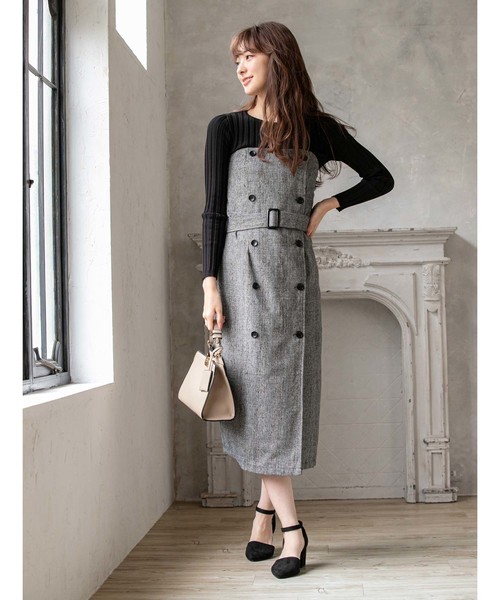 fifth（フィフス）の「グレンチェックワンピース（ワンピース）」 - WEAR