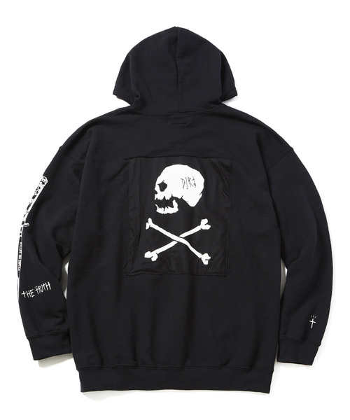 CHORD NUMBER EIGHT（コードナンバーエイト）の「BIG ZIP PARKA（パーカー・メンズ・ホワイト/ブラック・SMALL/MEDIUM/LARGE）」の7枚目の写真