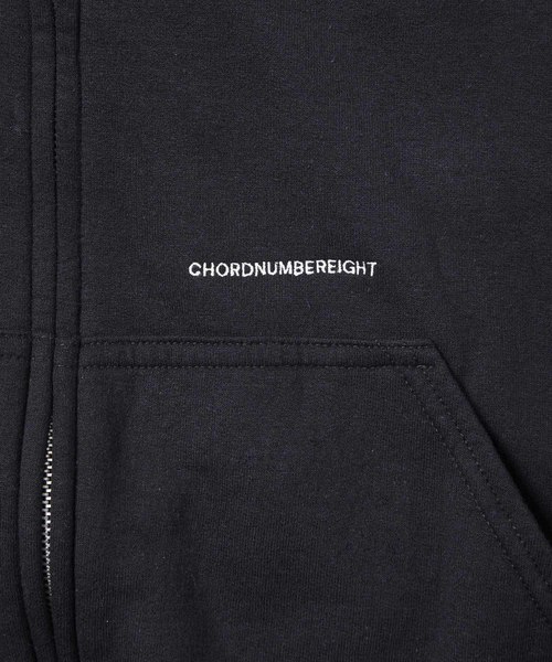 CHORD NUMBER EIGHT（コードナンバーエイト）の「BIG ZIP PARKA（パーカー・メンズ・ホワイト/ブラック・SMALL/MEDIUM/LARGE）」の20枚目の写真