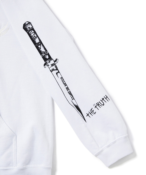 CHORD NUMBER EIGHT（コードナンバーエイト）の「BIG ZIP PARKA（パーカー・メンズ・ホワイト/ブラック・SMALL/MEDIUM/LARGE）」の19枚目の写真