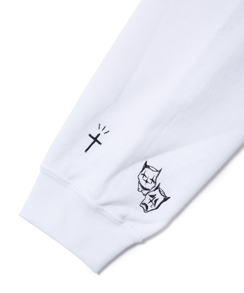 CHORD NUMBER EIGHT（コードナンバーエイト）の「BIG ZIP PARKA（パーカー・メンズ・ホワイト/ブラック・SMALL/MEDIUM/LARGE）」の21枚目の写真