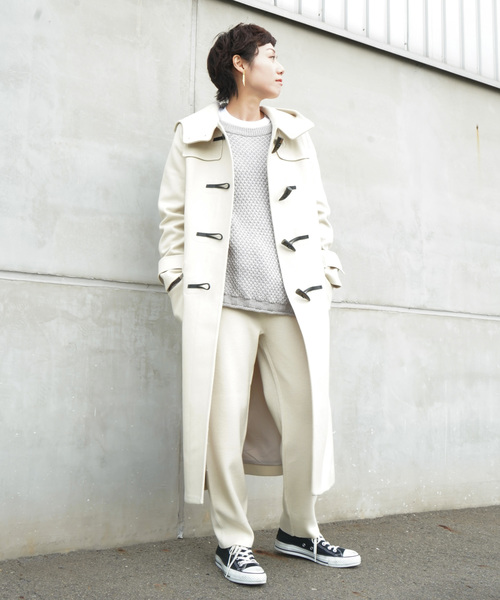 Luca Lady Luck Luca Lc Lll メルトンロングダッフルコート Wear