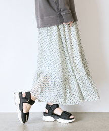 LOWRYS FARM | シフォンハナティアードスカート　826452(スカート)