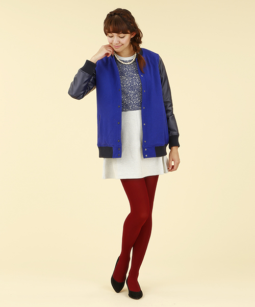 B:MING by BEAMS（ビーミングバイビームス）の「□ビーミング by ビームス / 裏毛レースプリントワンピース（ワンピース・レディース・オフホワイト/グレー・SMALL/MEDIUM）」の12枚目の写真