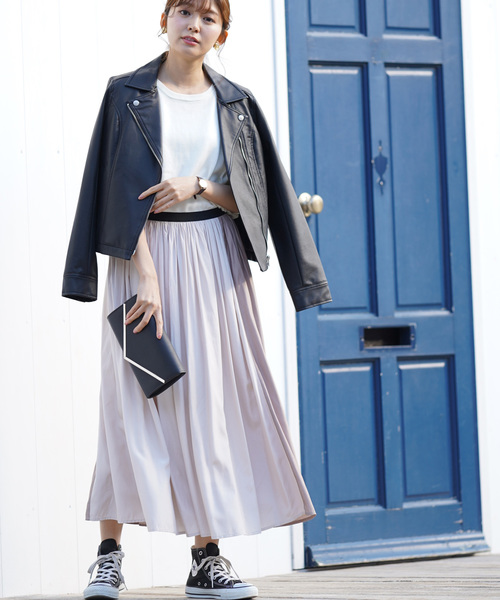 rps(アールピーエス)の「綿タッチドルマンニットチュニック(チュニック・レディース・オフホワイト/ブラック/ミント/ピンク/杢グレー・M)」の20枚目の写真