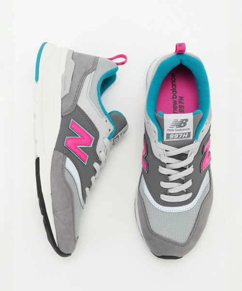 NEW BALANCE（ニューバランス）の「New Balance CM997H  2019SS（スニーカー・レディース・ホワイト/グレー/ネイビー・22.5cm/23cm/23.5cm/24.0cm/24.5cm）」の2枚目の写真