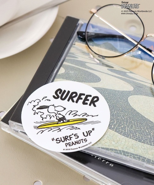 Vintage PEANUTS（ビンテージピーナッツ）の「スヌーピーステッカーマル（ステッカー/テープ・レディース・ブラウン/オレンジ/ホワイト/クリーム/その他1/その他2/その他4/その他3/その他5/その他6・0）」の7枚目の写真