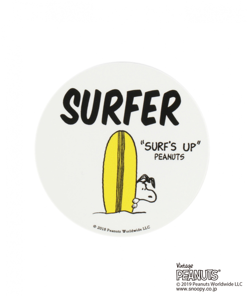 Vintage PEANUTS（ビンテージピーナッツ）の「スヌーピーステッカーマル（ステッカー/テープ・レディース・ブラウン/オレンジ/ホワイト/クリーム/その他1/その他2/その他4/その他3/その他5/その他6・0）」の11枚目の写真