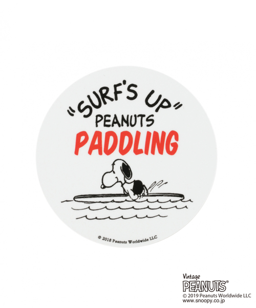 Vintage PEANUTS（ビンテージピーナッツ）の「スヌーピーステッカーマル（ステッカー/テープ・レディース・ブラウン/オレンジ/ホワイト/クリーム/その他1/その他2/その他4/その他3/その他5/その他6・0）」の13枚目の写真