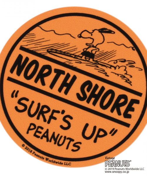 Vintage PEANUTS（ビンテージピーナッツ）の「スヌーピーステッカーマル（ステッカー/テープ・レディース・ブラウン/オレンジ/ホワイト/クリーム/その他1/その他2/その他4/その他3/その他5/その他6・0）」の14枚目の写真