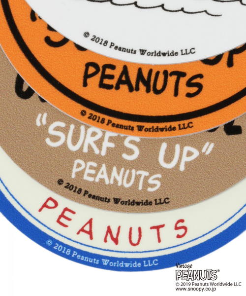 Vintage PEANUTS（ビンテージピーナッツ）の「スヌーピーステッカーマル（ステッカー/テープ・レディース・ブラウン/オレンジ/ホワイト/クリーム/その他1/その他2/その他4/その他3/その他5/その他6・0）」の17枚目の写真