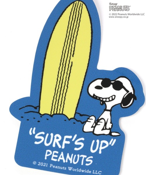 60's ヴィンテージ　長方形　ステッカー　スヌーピー　1965年 スヌーピーバナー 60's 1960年代 ビンテージ Snoopy Pennant