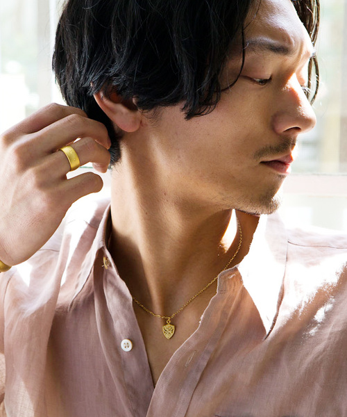 Genri(ゲンリ)の「Genri / エンブレムネックレス(ネックレス・メンズ・ブラック/シルバー/ゴールド・FREE)」の3枚目の写真