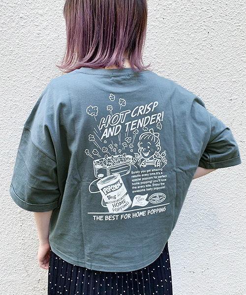 apres jour(アプレジュール)の「アソートプリントTシャツ【ZOZOTOWN限定アイテム】(Tシャツ/カットソー・レディース・スモークピンク/ホワイト系その他/その他/オフホワイト/グリーン系その他/ラベンダー/ブルー系その他/レッド系その他/ホワイト/ブラック/ブルー/ホワイト系その他3/ホワイト系その他2・フリー)」の10枚目の写真