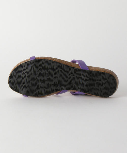 PLAKTON(プラクトン)の「<PLAKTON>カットワークサンダル ◆(サンダル・レディース・パープル/モカ/その他1・37/38/35/36)」の6枚目の写真