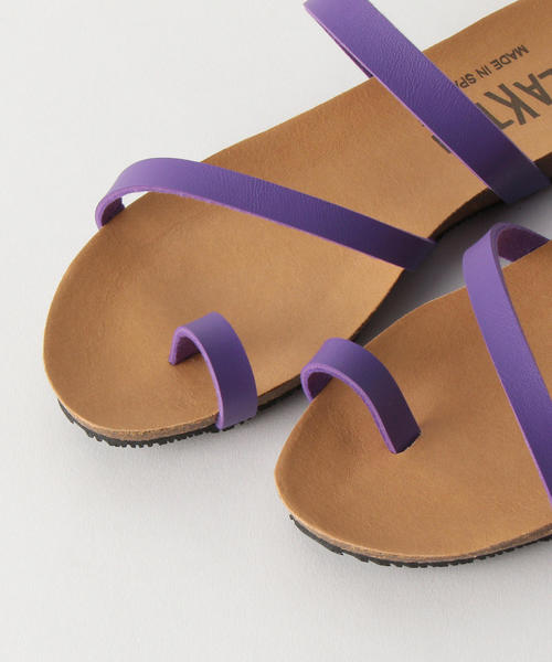 PLAKTON(プラクトン)の「<PLAKTON>カットワークサンダル ◆(サンダル・レディース・パープル/モカ/その他1・37/38/35/36)」の8枚目の写真