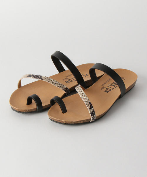 PLAKTON(プラクトン)の「<PLAKTON>カットワークサンダル ◆(サンダル・レディース・パープル/モカ/その他1・37/38/35/36)」の11枚目の写真