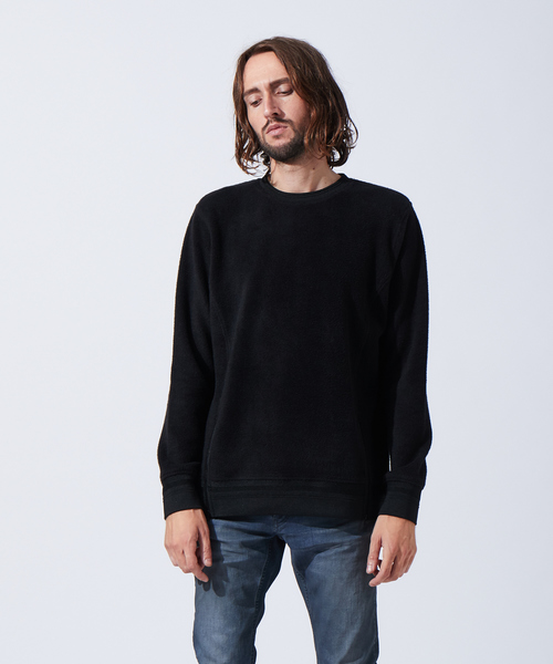 5351 POUR LES HOMMES(ゴーサンゴーイチプールオム)の「ソフトパイルジャージープルオーバー(Tシャツ/カットソー・メンズ・ホワイト/グレー/ブラック・44/46/48/50)」の3枚目の写真