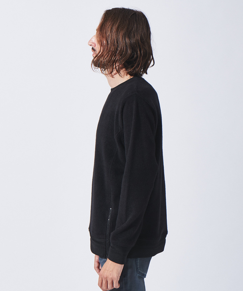 5351 POUR LES HOMMES(ゴーサンゴーイチプールオム)の「ソフトパイルジャージープルオーバー(Tシャツ/カットソー・メンズ・ホワイト/グレー/ブラック・44/46/48/50)」の4枚目の写真