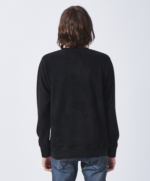 5351 POUR LES HOMMES(ゴーサンゴーイチプールオム)の「ソフトパイルジャージープルオーバー(Tシャツ/カットソー・メンズ・ホワイト/グレー/ブラック・44/46/48/50)」の12枚目の写真