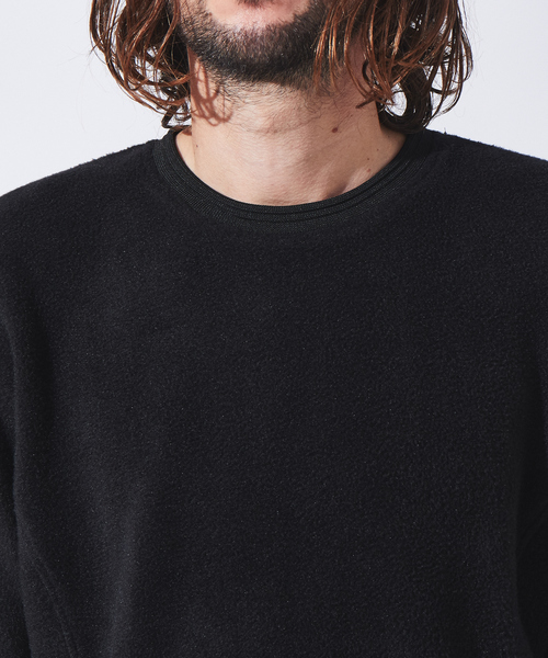 5351 POUR LES HOMMES(ゴーサンゴーイチプールオム)の「ソフトパイルジャージープルオーバー(Tシャツ/カットソー・メンズ・ホワイト/グレー/ブラック・44/46/48/50)」の11枚目の写真