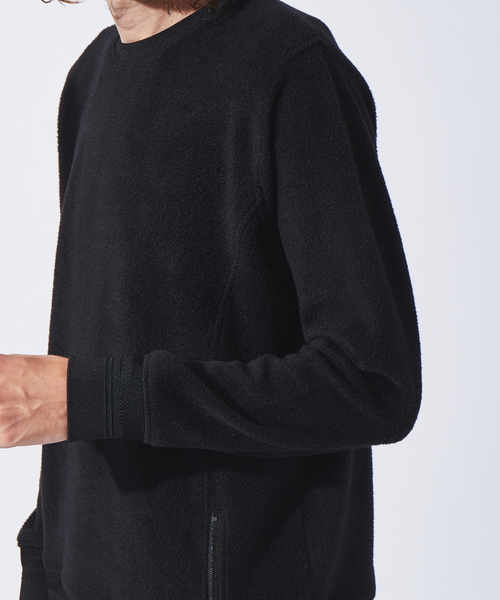 5351 POUR LES HOMMES(ゴーサンゴーイチプールオム)の「ソフトパイルジャージープルオーバー(Tシャツ/カットソー・メンズ・ホワイト/グレー/ブラック・44/46/48/50)」の10枚目の写真
