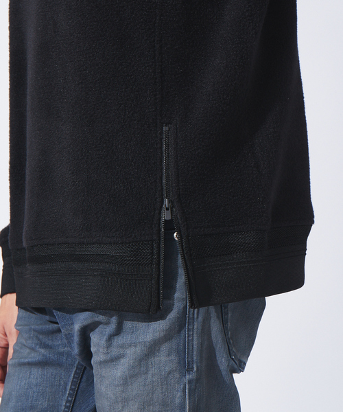 5351 POUR LES HOMMES(ゴーサンゴーイチプールオム)の「ソフトパイルジャージープルオーバー(Tシャツ/カットソー・メンズ・ホワイト/グレー/ブラック・44/46/48/50)」の9枚目の写真