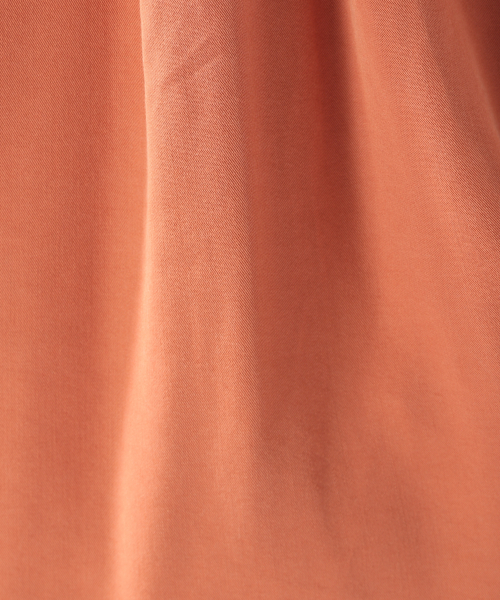 BAYFLOW(ベイフロー)の「ミリタリーVネックシャツ(シャツ/ブラウス・レディース・チャコールグレー/カーキ/オレンジ・SMALL/MEDIUM)」の14枚目の写真