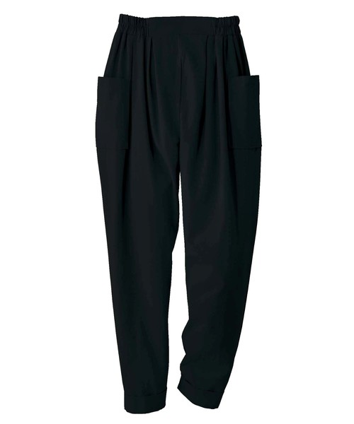 GeeRA(ジーラ)の「ポケット付サーカスパンツ(その他パンツ・レディース・ブラック/ベージュ/ブルー系その他・MEDIUM/LARGE/X-LARGE/XX-LARGE)」の4枚目の写真