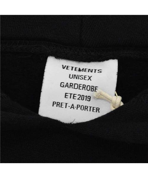 VETEMENTS(ヴェトモン) カートゥーンフーディーパーカー ヴェトモン VETEMENTS CARTOON HOODIE USS197010 カートゥーン
