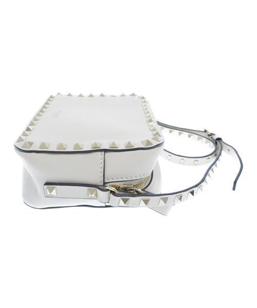 VALENTINOロックスタッズバックアイボリー Valentino Garavani ロックスタッズ ショルダーバッグ S