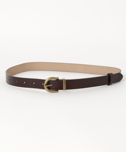 archives(アルシーヴ)の「本革ベルト②(ベルト・レディース・ブラック/ブラウン・MEDIUM)」の2枚目の写真