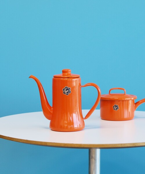 月兎印 × BEAMS JAPAN / 別注 琺瑯 スリム ポット 橙 1.2L（キッチンツール）｜BEAMS JAPAN（ビームス ジャパン）