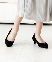 minky me! | ポインテッドトゥ5cmヒール走れるキレイめパンプス(パンプス)