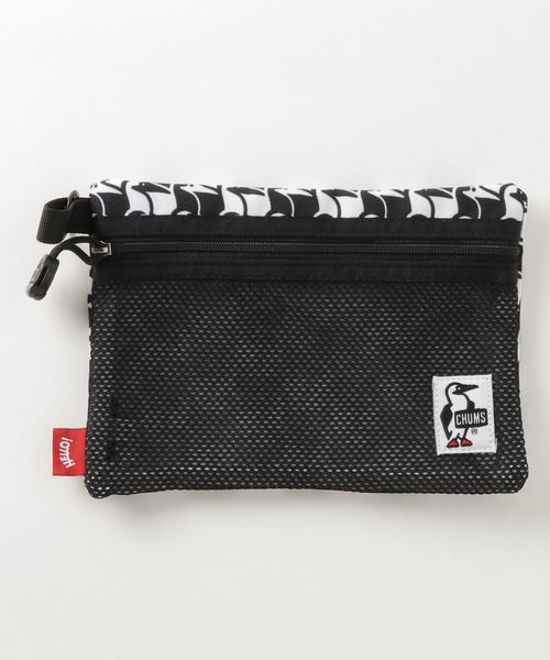 CHUMS(チャムス)の「Eco Flat Pouch S(A6)(ポーチ)」|カモフラージュ