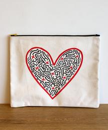 BEAUTY&YOUTH UNITED ARROWS | BYBC Keith Haring 別注クラッチバッグ ◆(クラッチバッグ)